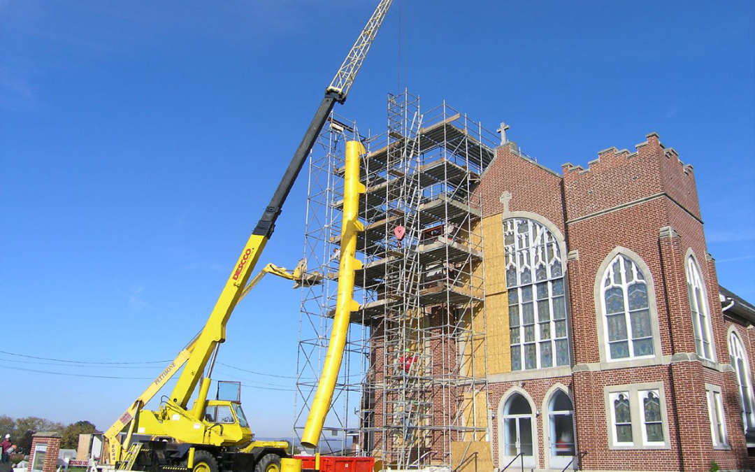 Church Bell Tower Restoration Project in Mohrsville, PA | DESCCO Design and Construction